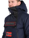 Miniatura Geographical Norway, Benyamine chaqueta de esquí hombres Navy azul 