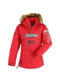 Miniatura Geographical Norway, Bridget New 087 chaqueta de esquí mujeres rojo 