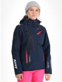 Miniatura Geographical Norway, Reine chaqueta de esquí softshell mujeres Navy / Pink azul, rosa 