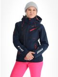 Miniatura Geographical Norway, Reine chaqueta de esquí softshell mujeres Navy / Pink azul, rosa 