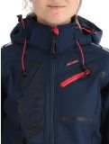 Miniatura Geographical Norway, Reine chaqueta de esquí softshell mujeres Navy / Pink azul, rosa 