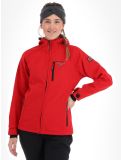 Miniatura Geographical Norway, Tacer chaqueta de esquí softshell mujeres Red rojo 