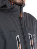 Miniatura Geographical Norway, Trevar chaqueta de esquí softshell hombres Dark Grey gris 