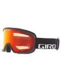 Miniatura Giro, Cruz gafas de esquí unisex Black Wordmark - Amber Scarlet negro 