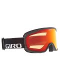 Miniatura Giro, Cruz gafas de esquí unisex Black Wordmark - Amber Scarlet negro 