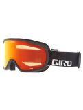 Miniatura Giro, Roam gafas de esquí unisex Black Wordmark - Amber Scarlet negro 