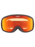 Miniatura Giro, Roam gafas de esquí unisex Black Wordmark - Amber Scarlet negro 