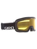 Miniatura Giro, Roam gafas de esquí unisex Black Wordmark - Amber Scarlet negro 