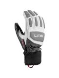 Miniatura Leki, Griffin Pro 3D guantes de esquí hombres White / Black blanco, negro 