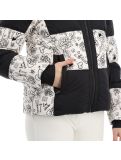 Miniatura Head, Ashley chaqueta de esquí mujeres legacy print ivory blanco 