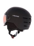 Miniatura Head, Knight casco con visera unisex Black negro 