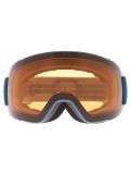 Miniatura Head, Magnify 5K gafas de esquí lente extra unisex Gold / Petrol azul, Goud 