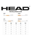 Miniatura Head, WC Rebels e.XSR + PR 11 GW (2023/24) esquís unisex 