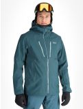 Miniatura Helly Hansen, Alpha 3L Long Shell chaqueta de esquí hardshell hombres Dark Creek verde 