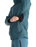 Miniatura Helly Hansen, Alpha 3L Long Shell chaqueta de esquí hardshell hombres Dark Creek verde 