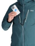 Miniatura Helly Hansen, Alpha 3L Long Shell chaqueta de esquí hardshell hombres Dark Creek verde 