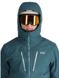 Miniatura Helly Hansen, Alpha 3L Long Shell chaqueta de esquí hardshell hombres Dark Creek verde 