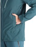 Miniatura Helly Hansen, Alpha 3L Long Shell chaqueta de esquí hardshell hombres Dark Creek verde 