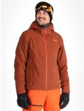 Miniatura Helly Hansen, Alpha 4.0 chaqueta de esquí hombres Iron Oxide marrón 