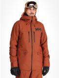 Miniatura Helly Hansen, Garibaldi 2.0 chaqueta de esquí hombres Iron Oxide marrón 