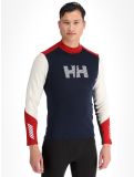 Miniatura Helly Hansen, Lifa Merino Midw Logo camisa termoactiva hombres Offwhite blanco 