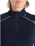 Miniatura Helly Hansen, W Lifa Merino Midweight 1/2 Zip jersey mujeres Navy azul 