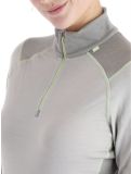 Miniatura Helly Hansen, Lifa Merino Midweight 1/2 Zip jersey mujeres Mellow Grey gris 