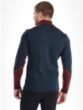 Miniatura Helly Hansen, Lifa Merino Midweight 1/2 Zip jersey hombres Midnight azul 