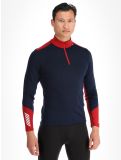 Miniatura Helly Hansen, Lifa Merino Midweight 1/2 Zip jersey hombres Navy azul 