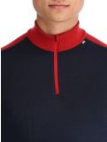 Miniatura Helly Hansen, Lifa Merino Midweight 1/2 Zip jersey hombres Navy azul 