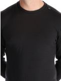 Miniatura Helly Hansen, Lifa Merino Midweight Crew camisa termoactiva hombres Black negro 