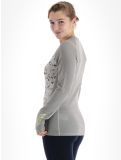 Miniatura Helly Hansen, Lifa Merino Midweight Graphic camisa termoactiva mujeres Terrazzo Granite gris 