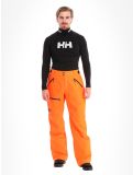 Miniatura Helly Hansen, Sogn Cargo pantalones de esquí hardshell hombres neon naranja 