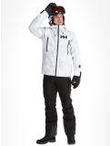 Miniatura Helly Hansen, Sogn Shell 2.0 chaqueta de esquí hardshell hombres Grey Fog Snow Camo AOP blanco, gris 