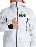 Miniatura Helly Hansen, Sogn Shell 2.0 chaqueta de esquí hardshell hombres Grey Fog Snow Camo AOP blanco, gris 