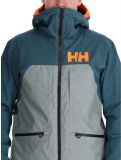 Miniatura Helly Hansen, Straightline Lifaloft 2.0 Jkt chaqueta de esquí hombres Dark Creek verde 