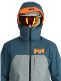 Miniatura Helly Hansen, Straightline Lifaloft 2.0 Jkt chaqueta de esquí hombres Dark Creek verde 