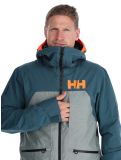 Miniatura Helly Hansen, Straightline Lifaloft 2.0 Jkt chaqueta de esquí hombres Dark Creek verde 