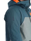 Miniatura Helly Hansen, Straightline Lifaloft 2.0 Jkt chaqueta de esquí hombres Dark Creek verde 