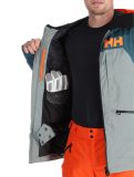 Miniatura Helly Hansen, Straightline Lifaloft 2.0 Jkt chaqueta de esquí hombres Dark Creek verde 