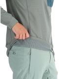 Miniatura Helly Hansen, Versalite 1/2 Zip jersey hombres Grey Cactus gris, verde 