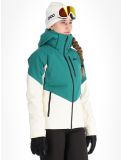 Miniatura Helly Hansen, W Alphelia chaqueta de esquí mujeres Emerald Snow blanco, verde 