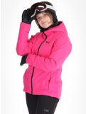 Miniatura Helly Hansen, W Alpine Insulated chaqueta de esquí mujeres Dragon Fruit Black negro, rosa 