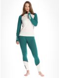 Miniatura Helly Hansen, W Lifa Merino Midweight 1/2 Zip jersey mujeres Emerald verde 