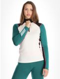 Miniatura Helly Hansen, W Lifa Merino Midweight 1/2 Zip jersey mujeres Emerald verde 