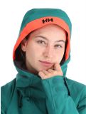 Miniatura Helly Hansen, W Powshot chaqueta de esquí mujeres Emerald verde 