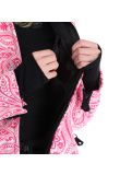 Miniatura High Society, Elea chaqueta de esquí mujeres paisley print rosa 