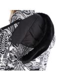 Miniatura High Society, Elea chaqueta de esquí mujeres paisley print negro 