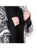 Miniatura High Society, Elea chaqueta de esquí mujeres paisley print negro 