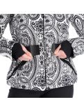 Miniatura High Society, Elea chaqueta de esquí mujeres paisley print negro 